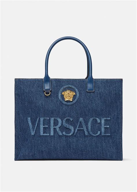 versace medusa calf leather pouch|Versace la medusa purses.